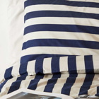 HAY Été Pillow Case in Midnight Blue And Light Grey