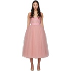 Dolce and Gabbana Pink Tulle Bustier Dress