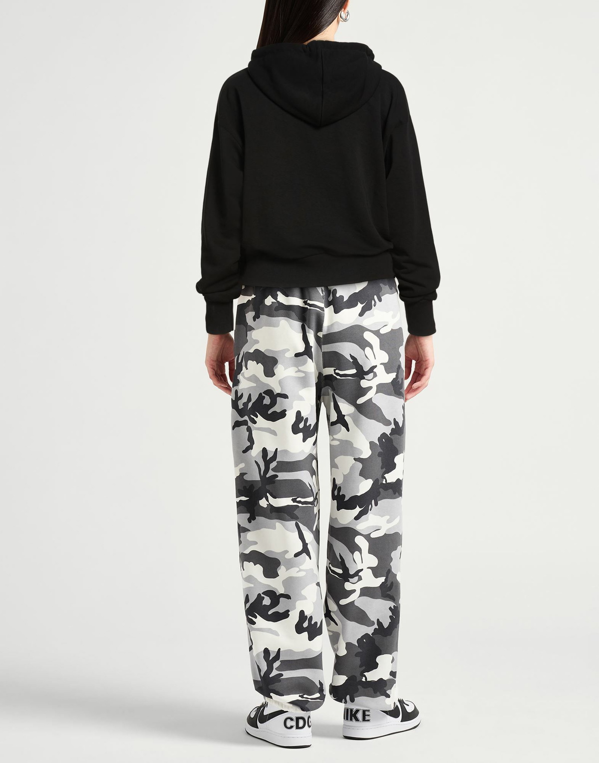 Shoe Womens Sweatshirt in Black