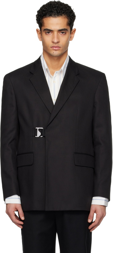 Photo: Hugo Black Hook-Eye Blazer