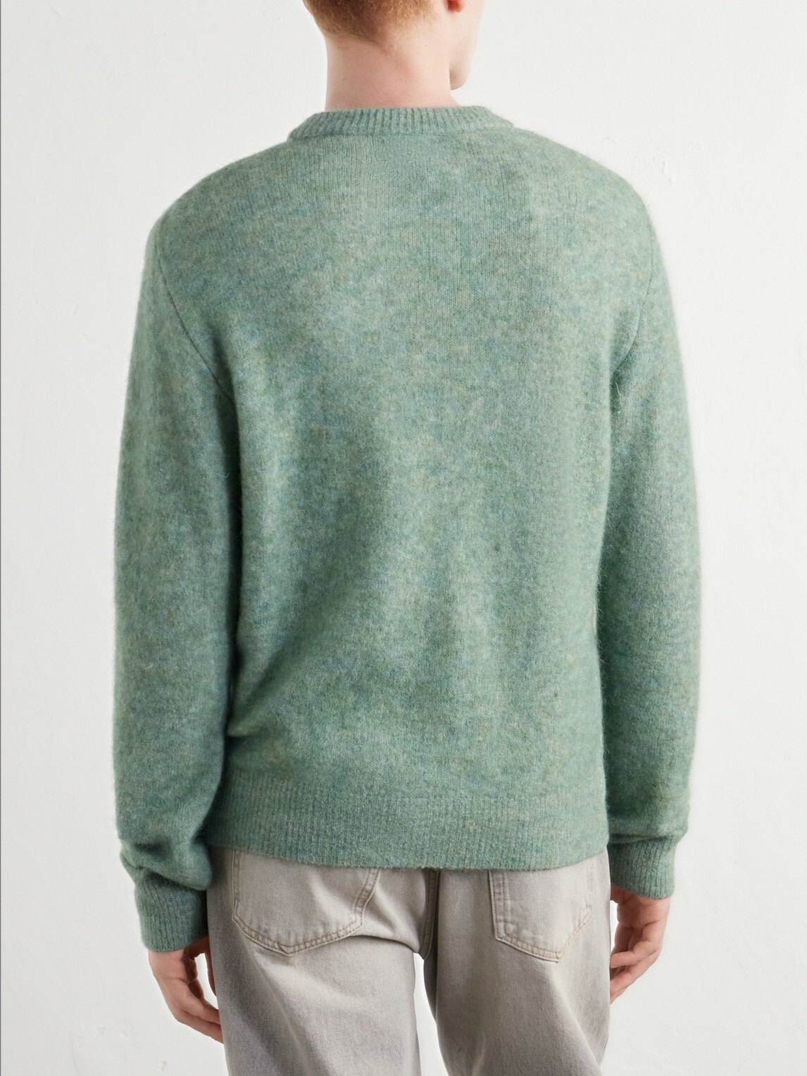 Oliver Spencer - Blenheim Wool-Blend Sweater - Green
