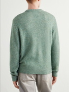 Oliver Spencer - Blenheim Wool-Blend Sweater - Green