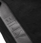 BILLY - Charlie Logo-Appliquéd Leather-Trimmed Cotton-Canvas Harness - Black
