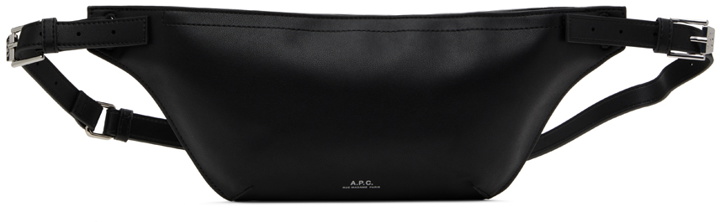 Photo: A.P.C. Black Nino Medium Belt Bag