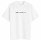 PLACES+FACES Men's Signature Logo T-Shirt in White