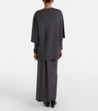 Lisa Yang Charlotta cotton and cashmere maxi skirt