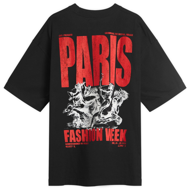 Photo: END. SS26 Paris Fashion Week T-Shirt in Black