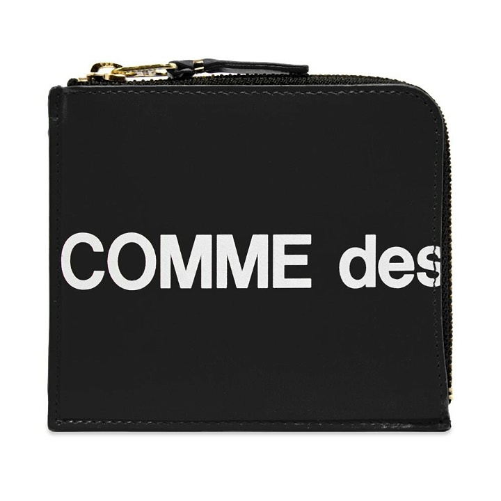 Photo: Comme des Garçons SA3100HL Huge Logo Wallet in Black