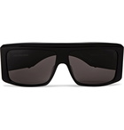 Balenciaga - Square-Frame Acetate Sunglasses - Black