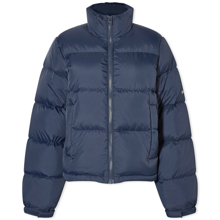 Photo: Sporty & Rich Women's Crown LA Puffer Jacket in Navy