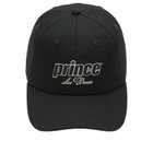 Les Deux Men's Prince Dad Cap in Black 