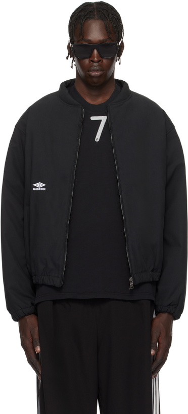 Photo: Umbro Black Padded Bomber Jacket