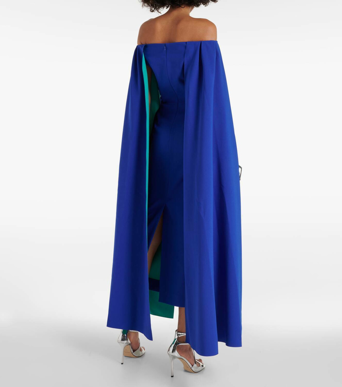 Roksanda Guiomar cape-detail gown