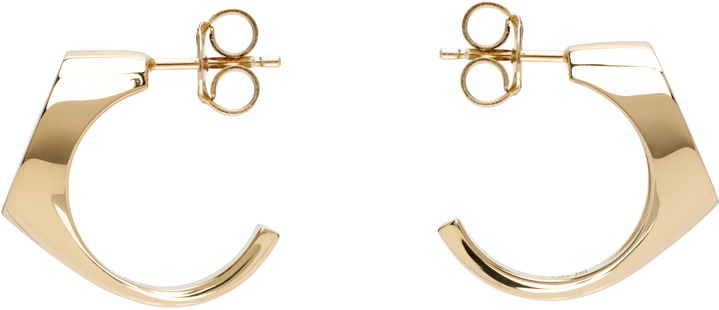 Photo: Maison Margiela Logo Reference Signet Earrings