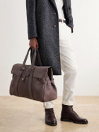 Brunello Cucinelli - Full-Grain Leather Weekend Bag - Brown