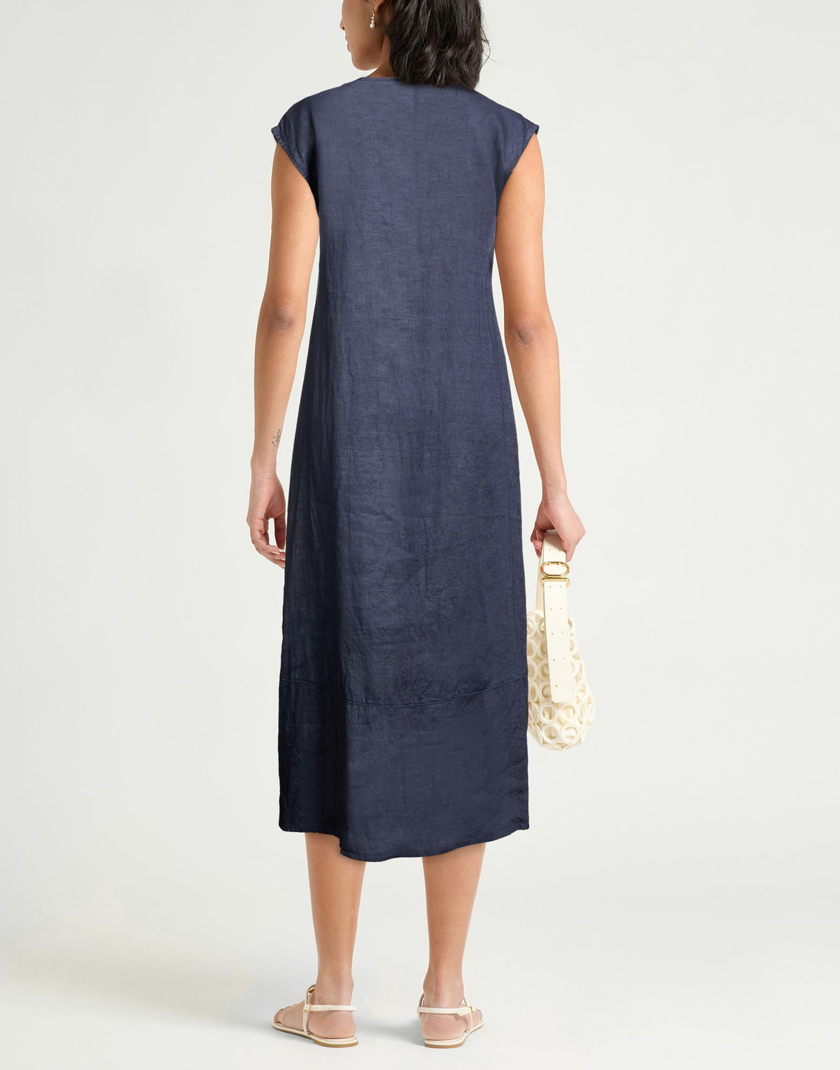 Crossley Womens Midi dress in Navy