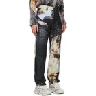 Serapis Multicolor Printed Jeans