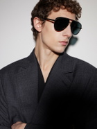 TOM FORD - Rupert-02 Aviator-Frame Metal Sunglasses