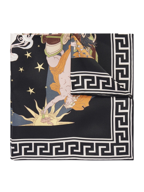 Photo: Rubinacci - Apollo and Artemis Printed Silk-Satin Scarf
