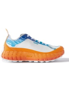 norda - 001 Neoprene-Trimmed Mesh Running Sneakers - Orange
