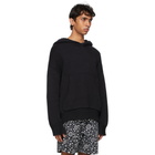 Rhude Black Laze Hoodie