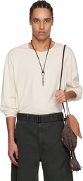 LEMAIRE Off-White LS Relaxed T-shirt