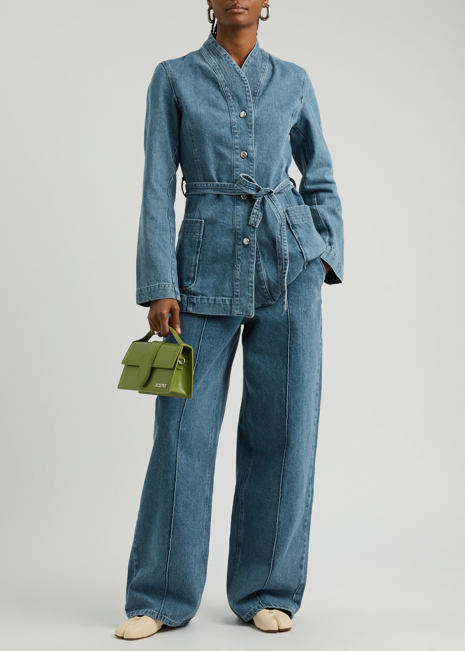 Remain BY Birger Christensen Wide-leg Jeans Indigo