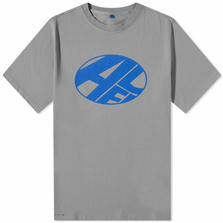 Photo: ADER Error Men's Distort Logo T-Shirt in Grey