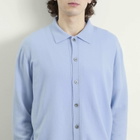 Second/Layer Men's Second Layer Frankie Button Down Polo in Baby Blue