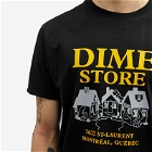 Dime Men's Skateshop T-Shirt in Black