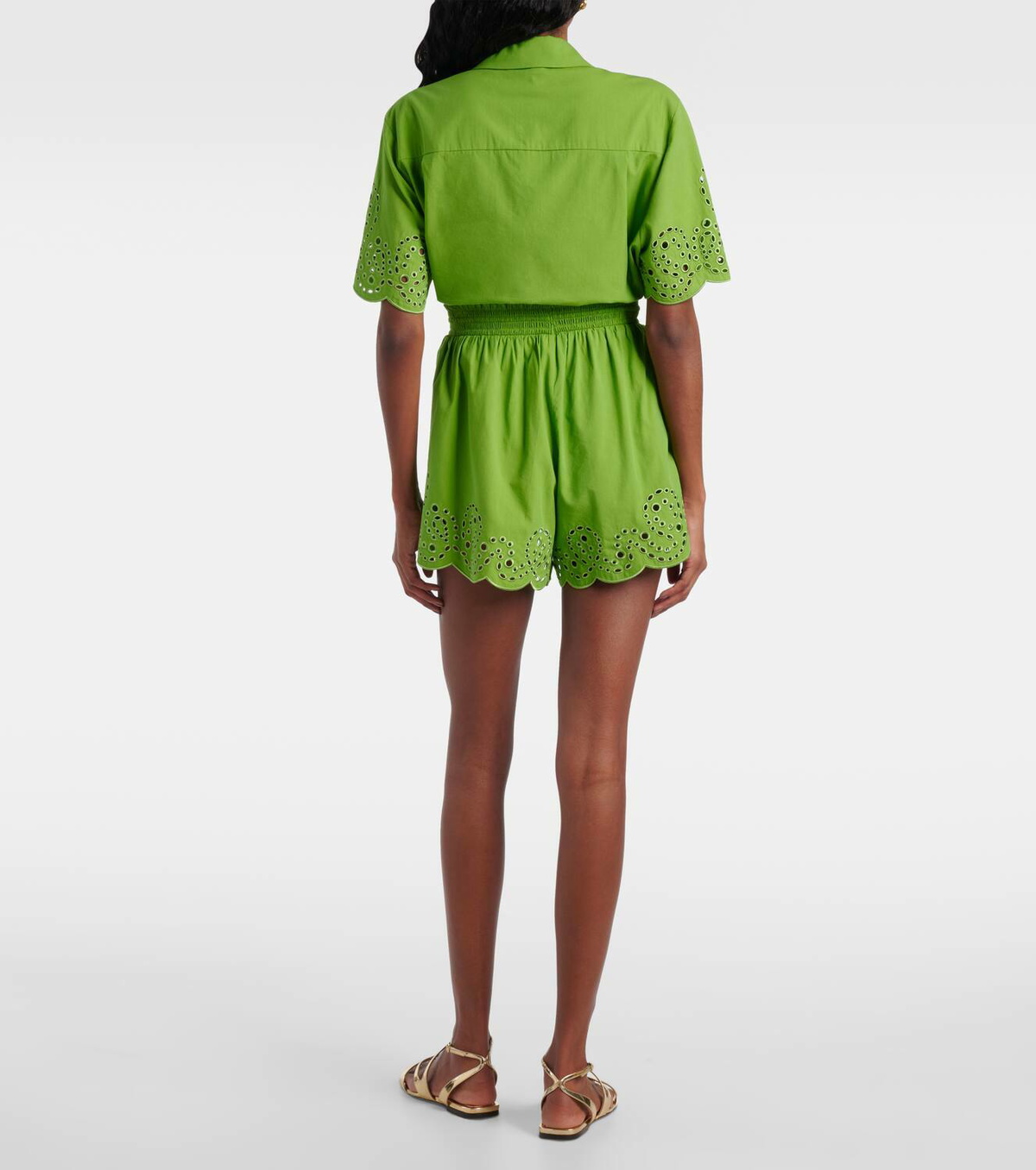 Simkhai Amelie broderie anglaise shorts