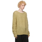 Jil Sander Yellow Wool Knit Sweater