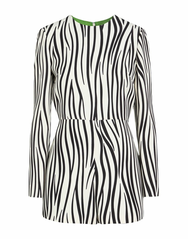 Photo: Valentino Garavani Womens Playsuit in Black