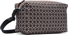 BAO BAO ISSEY MIYAKE Gray & Orange Saddle Rough Bag