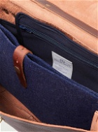 Bleu de Chauffe - Charles Medecine Full-Grain Leather Briefcase