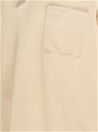 SAINT LAURENT Cassandre Wool Polo Shirt