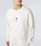 Brunello Cucinelli Logo cotton-blend jersey sweatshirt