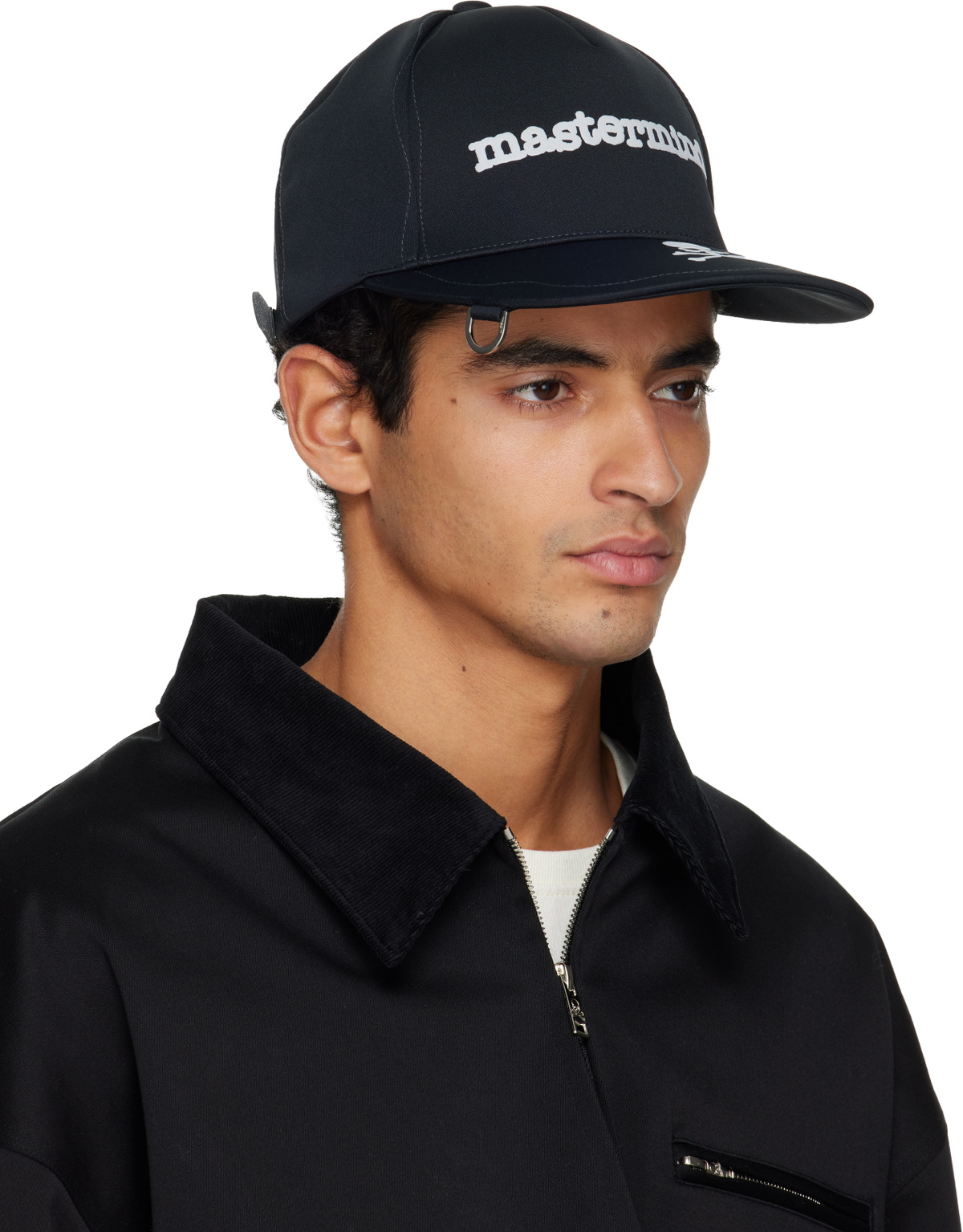mastermind JAPAN Black MJ Stitched Cap