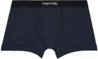 TOM FORD Navy Classic Fit Boxer Briefs