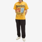 MARKET Men's Random Workshop Think Tank T-Shirt in Yellow