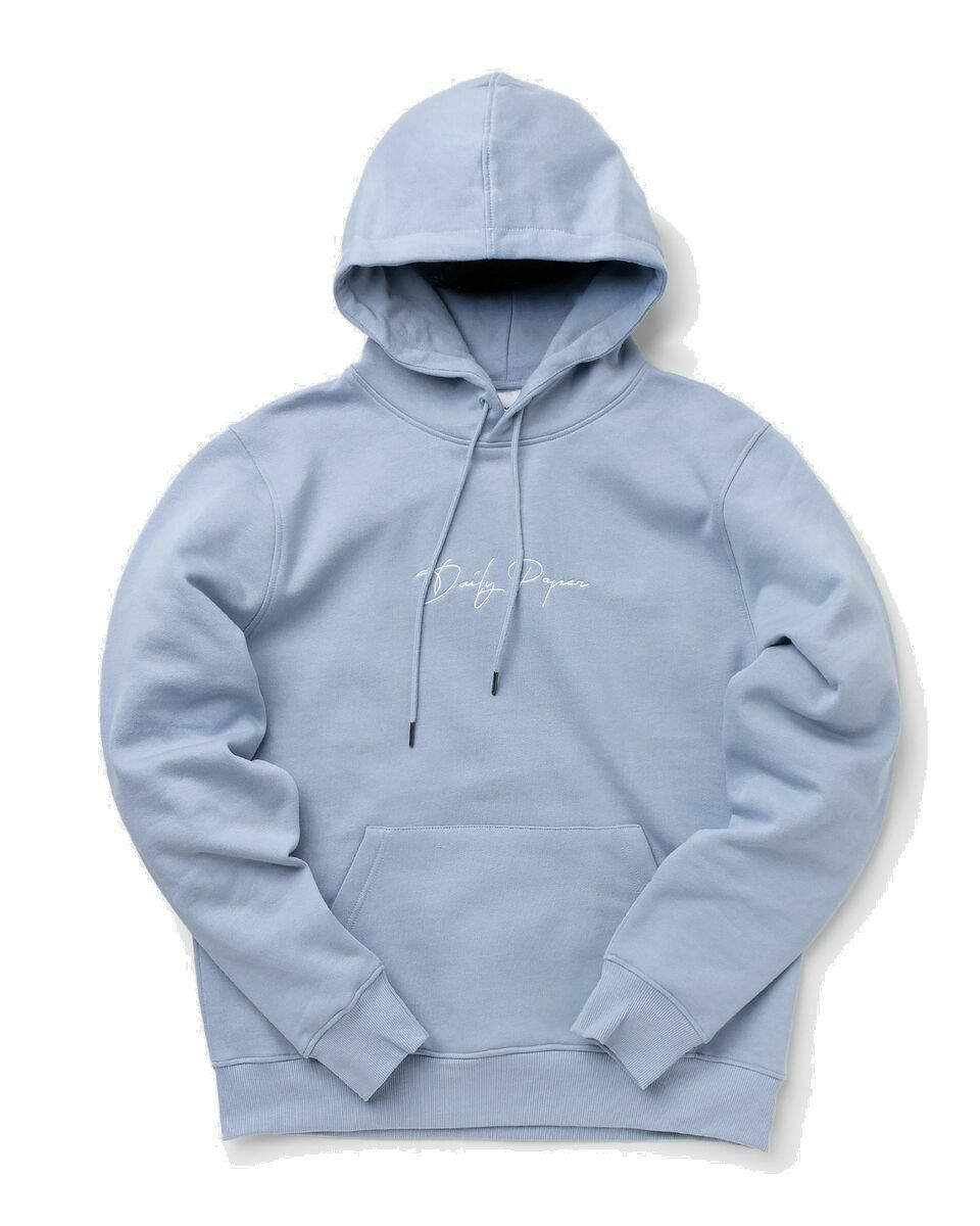 Photo: Daily Paper Escript Hoodie Blue - Mens - Hoodies