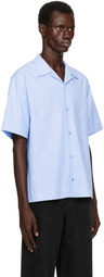 Givenchy Blue Bowling Shirt