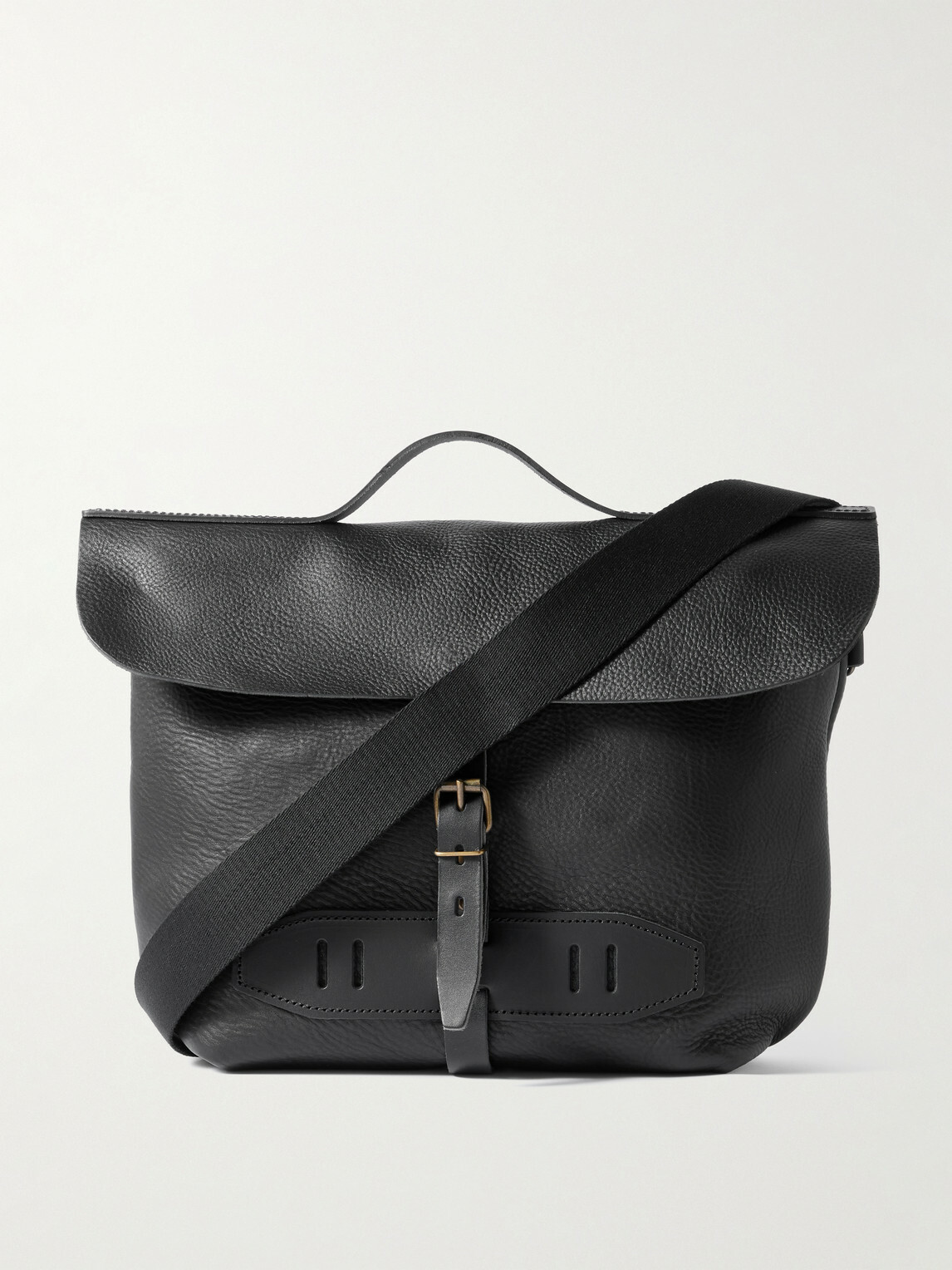 Bleu de Chauffe - Lucien Full-Grain Leather Messenger Bag