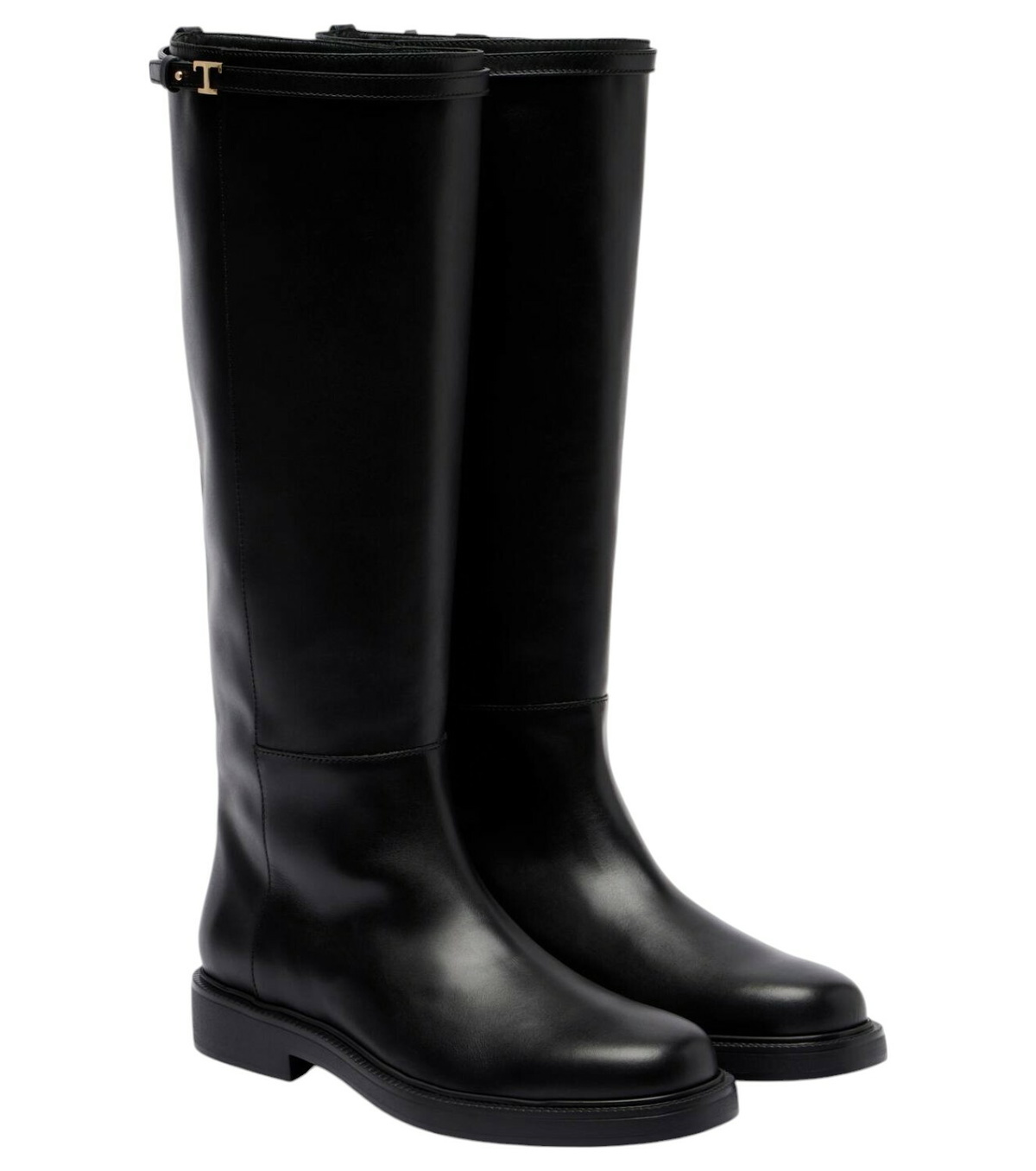 TOD'S - Leather Ankle Boots Tod's
