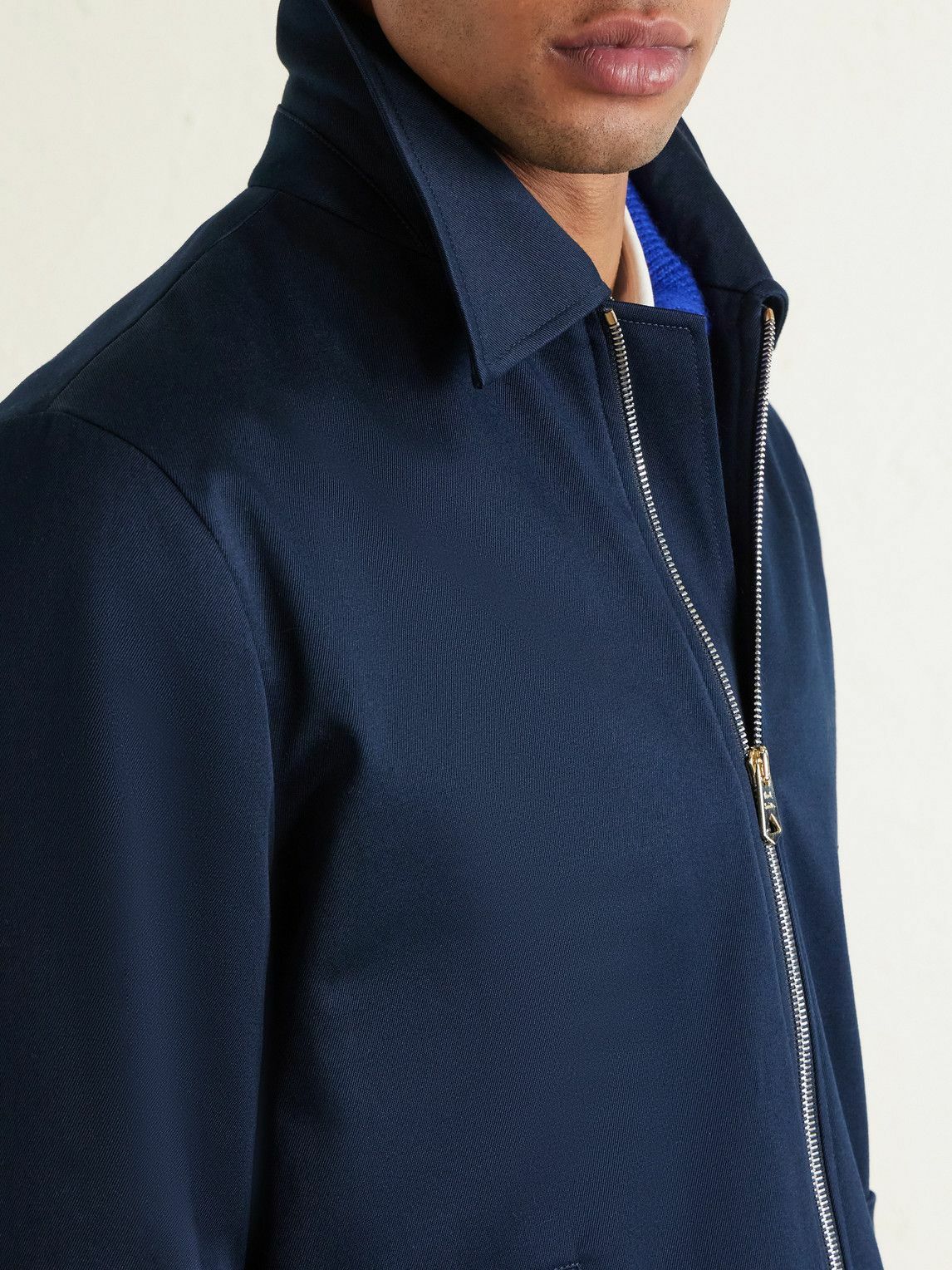 Paul Smith - Cotton-Blend Twill Jacket - Blue