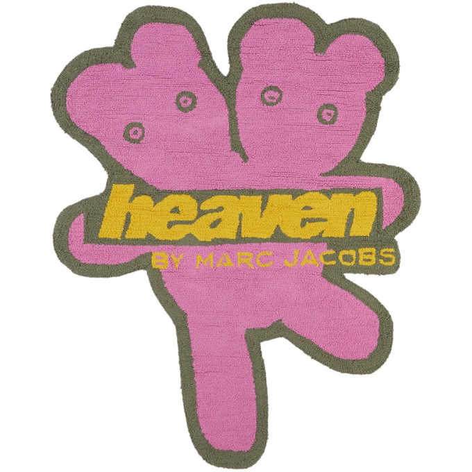 Photo: Marc Jacobs Pink Heaven By Marc Jacobs Logo Rug