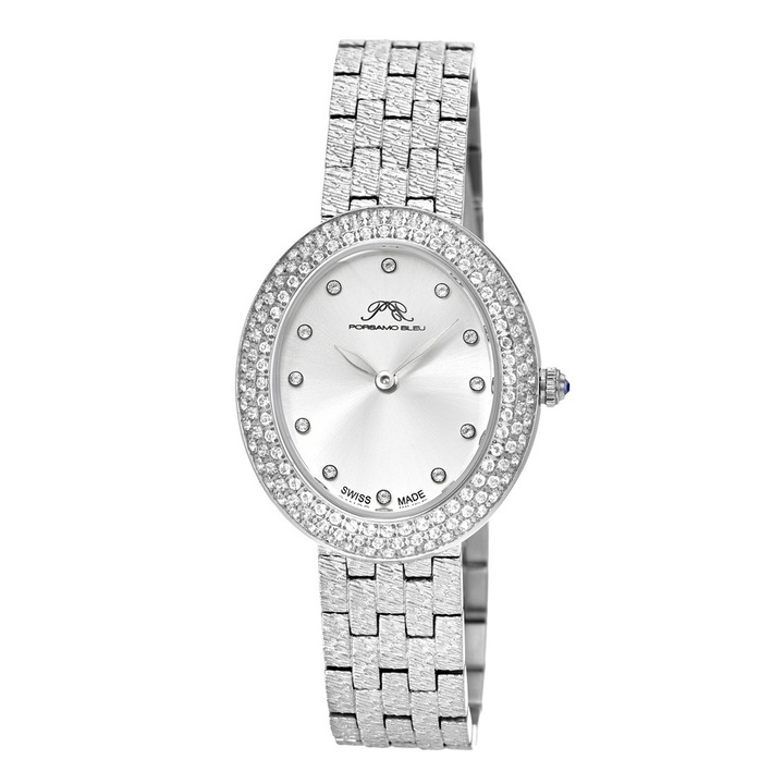 Photo: Porsamo Bleu Angelica Quartz Silver Sunray Dial Ladies Watch 1344AANS