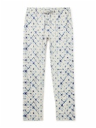 Zimmerli - Printed Cotton-Sateen Pyjama Trousers - Blue