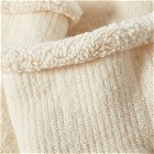 RoToTo Double Face Sock in Ivory