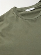 Boglioli - Garment-Dyed Cotton-Jersey T-Shirt - Green